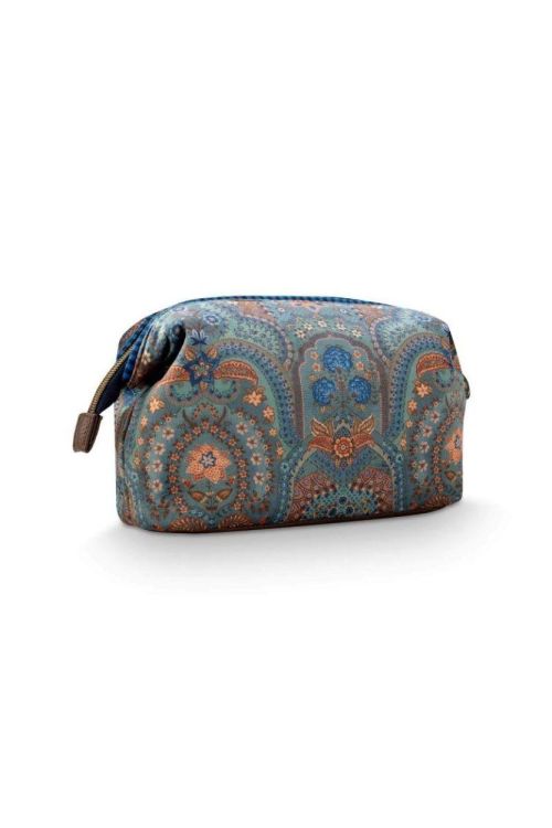 Pip studio Cooper Cosmetic Purse Medium Blue (W25-PIP51.274.294-UNI) - WeekendMode