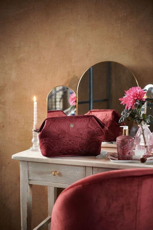 Pip studio Cooper Cosmetic Purse XL - Velvet (W25-PIP21.274.190-UNI) - WeekendMode