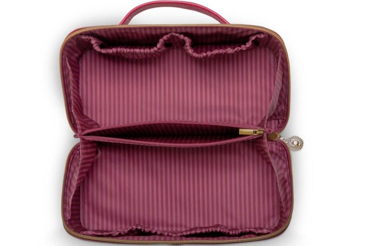 Pip studio Cyrille Cosmetic Bag Medium Red (W25-PIP51.274.287-UNI) - WeekendMode