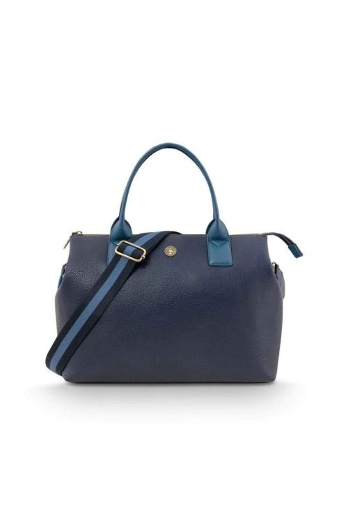Pip studio Fia Handbag Large Blue (W25-PIP51.273.425-UNI) - WeekendMode