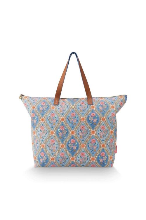 Pip studio Tilda Tote Bag Large Ornamento Blue (PIP51.275.039) - WeekendMode