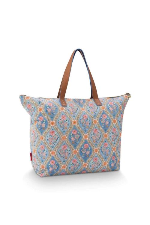 Pip studio Tilda Tote Bag Large Ornamento Blue (PIP51.275.039) - WeekendMode