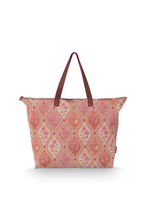 Pip studio Tilda Tote Bag Large Ornamento Orange (S26-PIP51.275.038) - WeekendMode