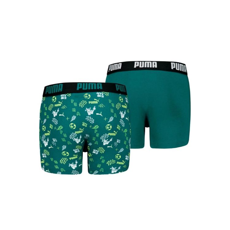 Puma PUMA boys printed boxer 2P (701228115001/green combo) - WeekendMode