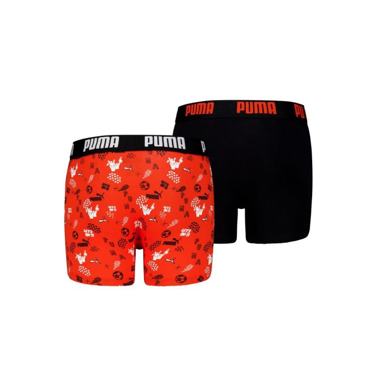 Puma PUMA boys printed boxer 2P (701228115002/red-black) - WeekendMode