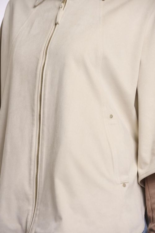 Rino&Pelle Cape with zipper closure (Noldy.7002621/Birch) - WeekendMode