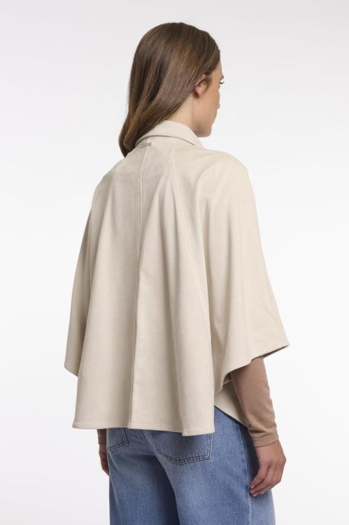 Rino&Pelle Cape with zipper closure (Noldy.7002621/Birch) - WeekendMode