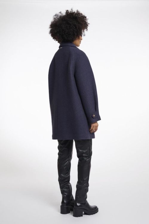 Rino&Pelle Double breasted coat (Serena.7002512/Night grey) - WeekendMode