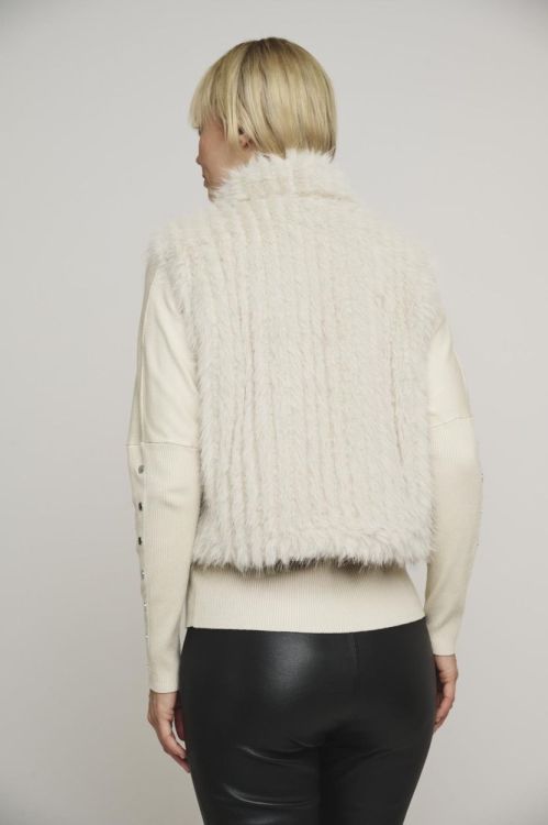 Rino&Pelle Gilet with closure (Dava.7002411/Birch) - WeekendMode