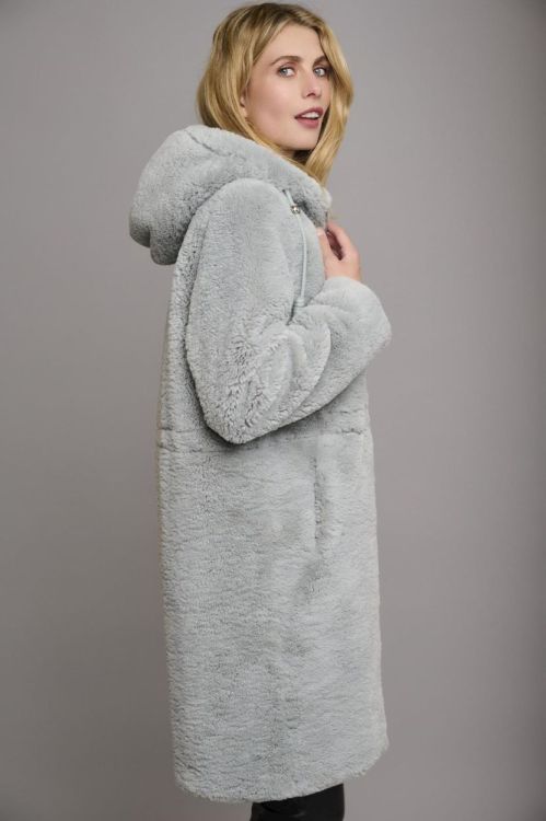 Rino&Pelle Hooded coat (Jerina.7002310/Blue haze) - WeekendMode