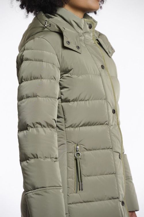 Rino&Pelle Padded coat with detachable hood (Nusa.7002512/Green ash) - WeekendMode