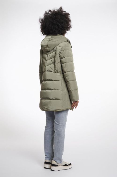 Rino&Pelle Padded coat with detachable hood (Nusa.7002512/Green ash) - WeekendMode