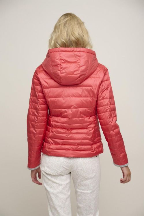 Rino&Pelle Padded jacket with jersey detail (Zizia.7002420/Coral) - WeekendMode