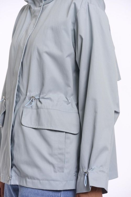 Rino&Pelle Short parka with hood (Liya.7002621/Light blue) - WeekendMode