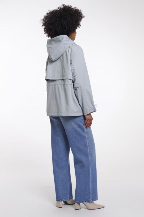 Rino&Pelle Short parka with hood (Liya.7002621/Light blue) - WeekendMode