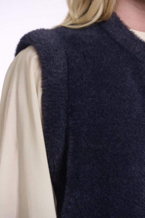 Rino&Pelle Short waistcoat (Elona.5002621/Dark navy) - WeekendMode