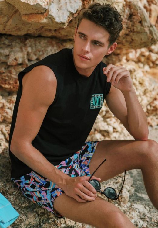 Shiwi Men MIKE swim shorts 7 inch multi fish (1426107462/6764) - WeekendMode