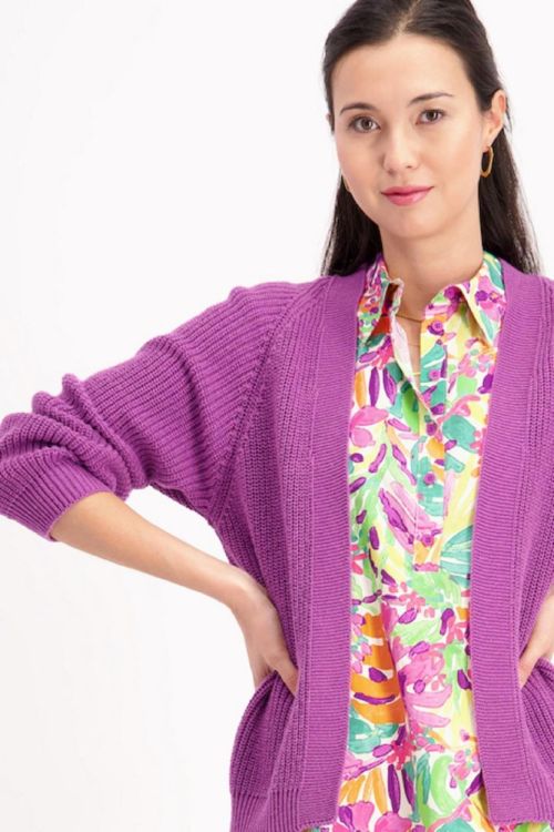 Signe Nature Cardigan (843082/9) - WeekendMode