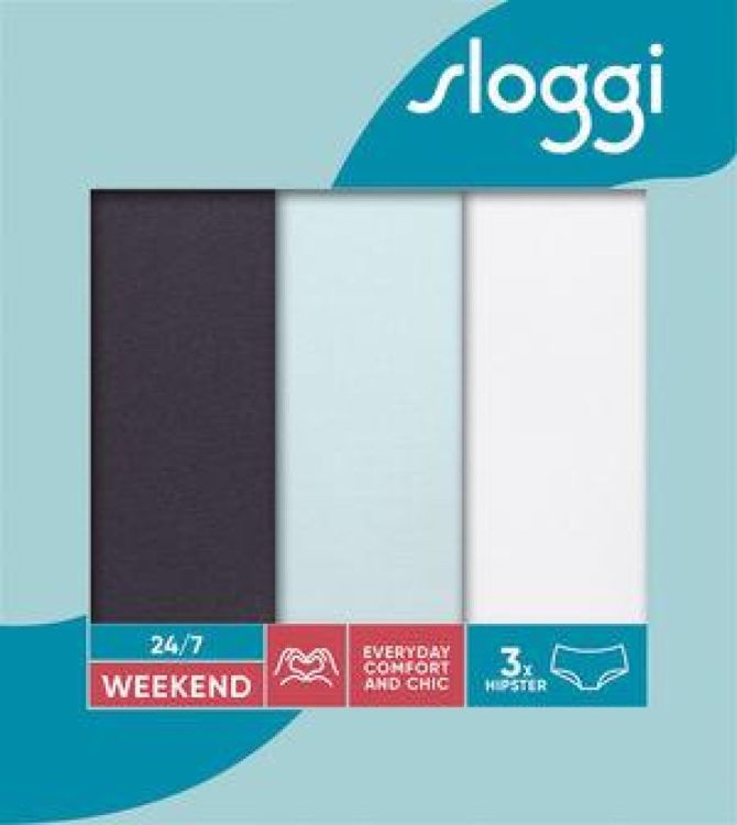 Sloggi SLW Weekend Hipster C3P (10198269/V001) - WeekendMode