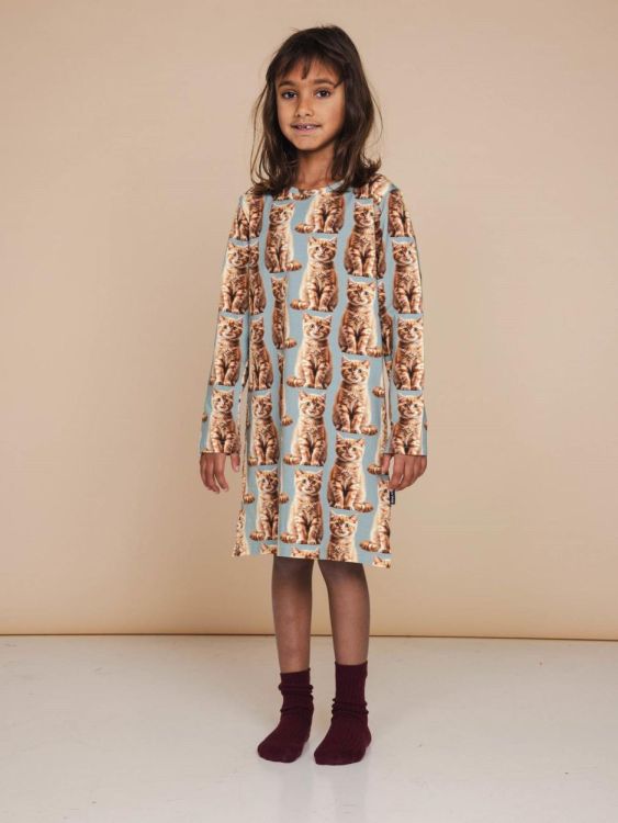 SNURK Bowie Long Sleeve Dress Kids (isdbowie/groen kids) - WeekendMode