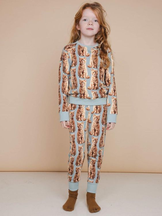 SNURK Bowie Pyjama Kids (sbowie + pbowie/groen kids) - WeekendMode