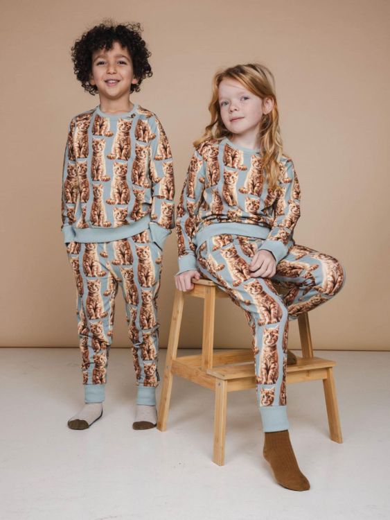 SNURK Bowie Pyjama Kids (sbowie + pbowie/groen kids) - WeekendMode