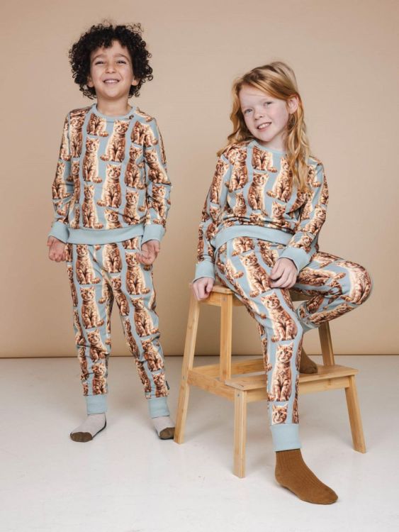 SNURK Bowie Pyjama Kids (sbowie + pbowie/groen kids) - WeekendMode