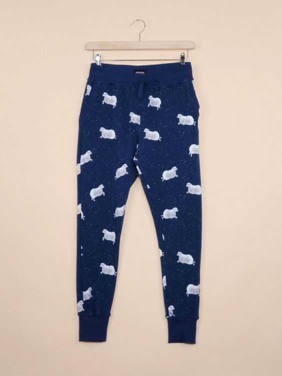 SNURK Counting Sheep Pyjama Women (ssheep + psheep/blauw women) - WeekendMode