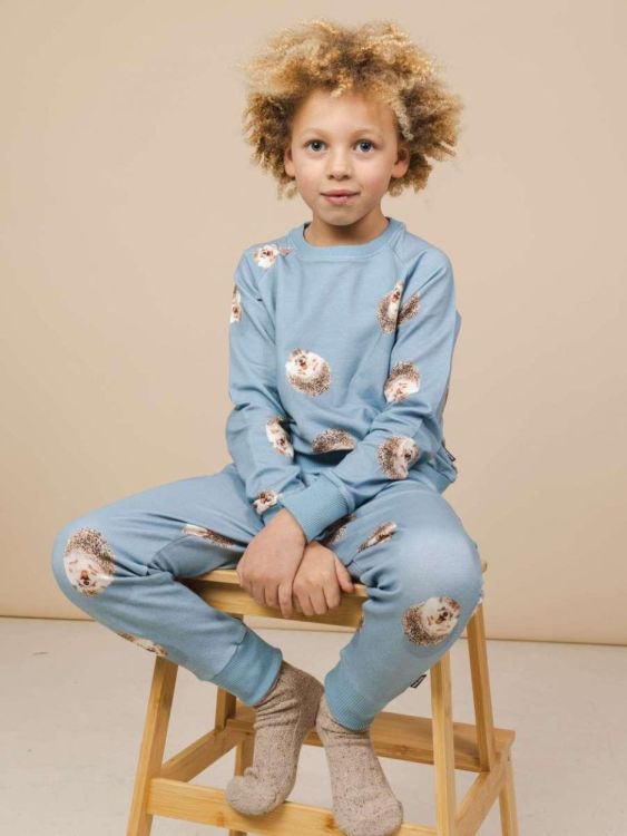 SNURK Hedgy Blue Pyjama Kids (Hedgy Blue Pyjama Kids/Blauw) - WeekendMode