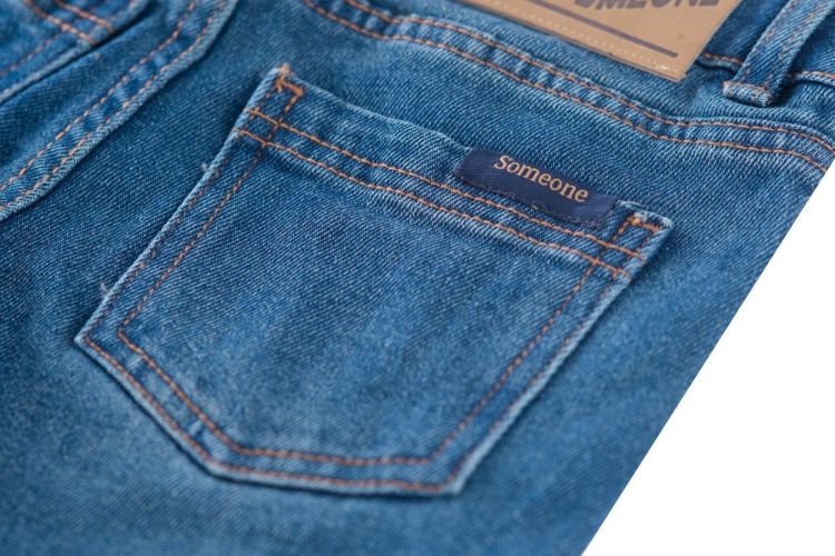 Someone DENIM LONG TROUSERS (BOWERY-SB-33-I/DARK JEANS BLUE) - WeekendMode