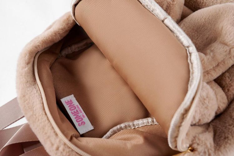 Someone Handtas (LEOPARD-SG-89-C/BEIGE) - WeekendMode