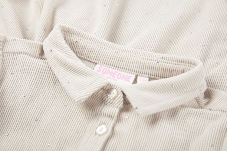 Someone Jurk (DAPHNE-SG-52-C/DARK ECRU) - WeekendMode