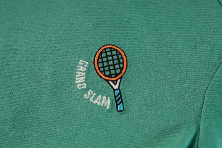 Someone T-Shirt (BACKHAND-SB-02-B/MEDIUM GREEN) - WeekendMode