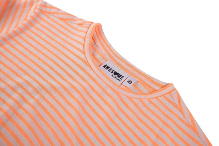 Someone T-Shirt (ZOE-G-02-B/FLUO ORANGE) - WeekendMode