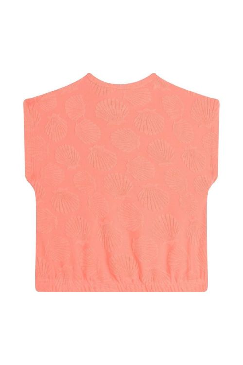 Someone T-Shirt (ZORA-SG-02-G/FLUO CORAL) - WeekendMode