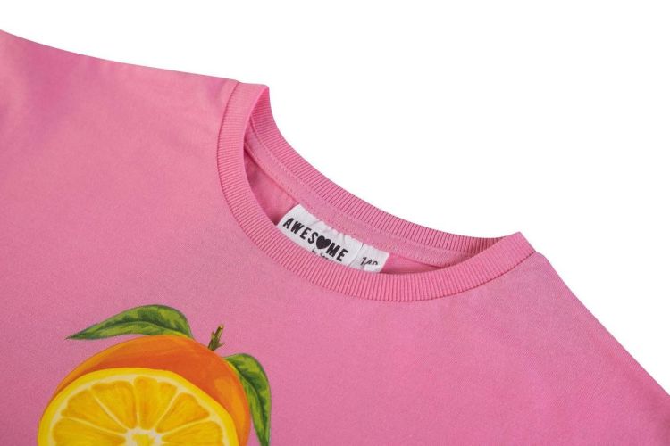 Someone T-Shirt (CELINE-G-02-N/MEDIUM PINK) - WeekendMode