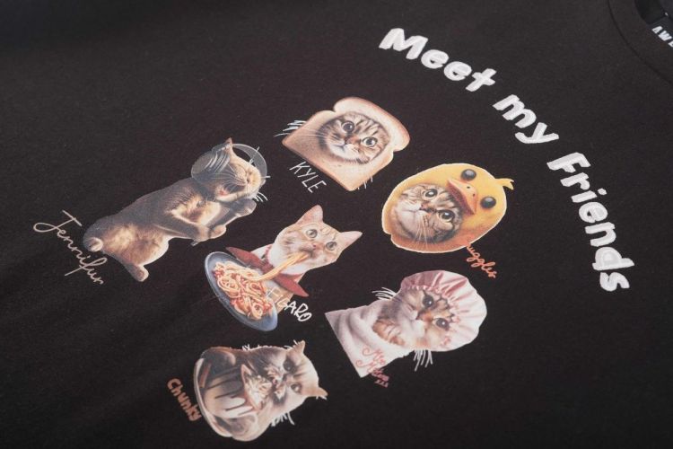 Someone T-Shirt (JULE-G-02-H/BLACK) - WeekendMode