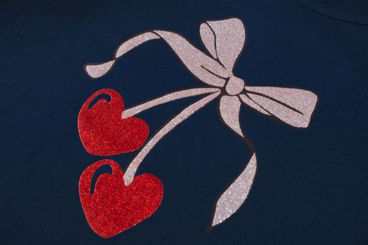 Someone T-Shirt Lange Mouwen (FRANCES-SG-03-B/NAVY) - WeekendMode