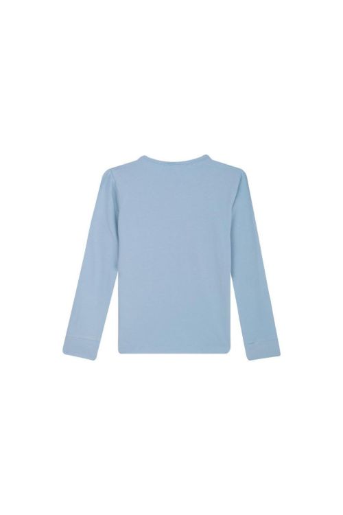 Someone T-Shirt Lange Mouwen (LIZANNE-SG-03-J/CLOUDY BLUE) - WeekendMode
