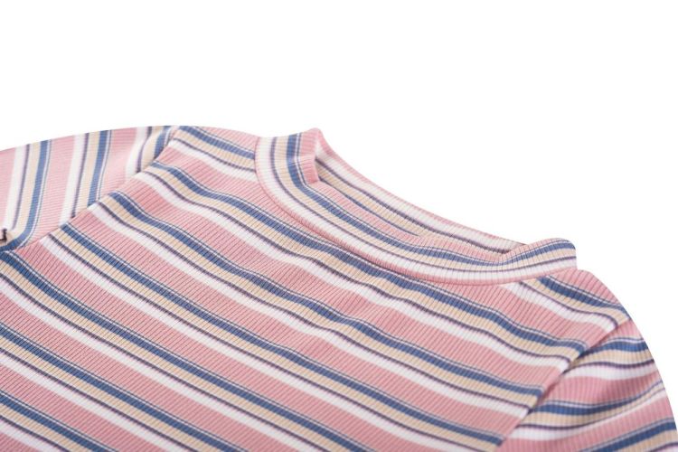 Someone T-Shirt Lange Mouwen (CHEVAL-SG-03-E/Light Pink) - WeekendMode