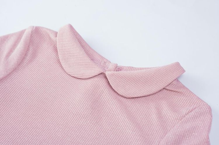 Someone T-Shirt Lange Mouwen (ELSIE-SG-03-K/Light Pink) - WeekendMode