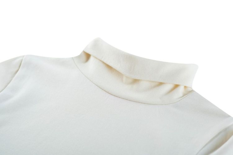 Someone T-Shirt Lange Mouwen (ELSIE-SG-03-A/DARK ECRU) - WeekendMode