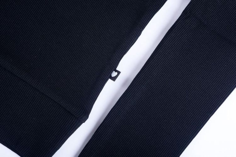 Someone T-Shirt Lange Mouwen (RAVEN-G-03-D/BLACK) - WeekendMode