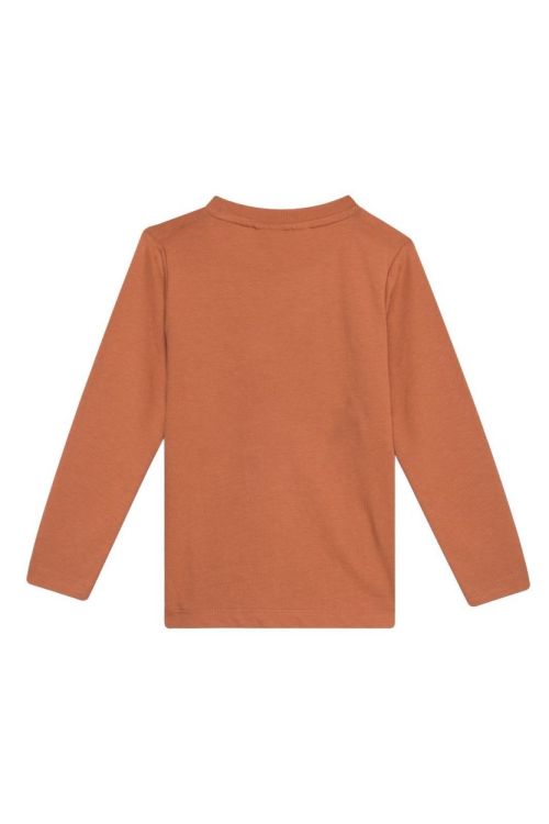 Someone T-SHIRT LONG SLEEVES (KENNY-SB-03-A/COGNAC) - WeekendMode