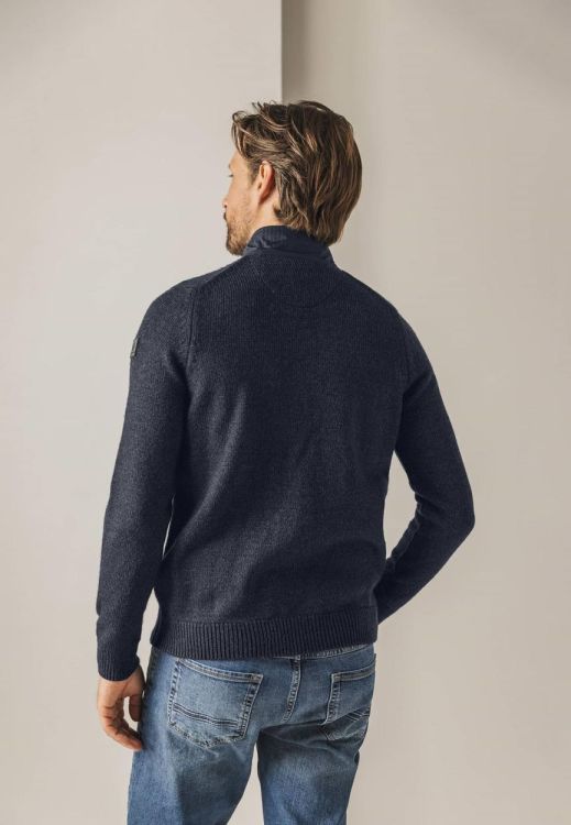 State of Art Cardigan Plain - Nylon Details (161-24046-5957) - WeekendMode