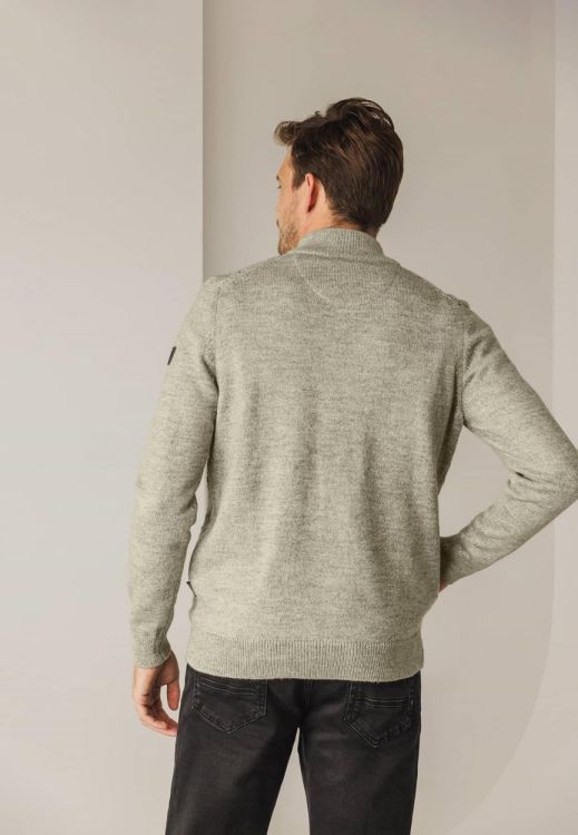 State of Art Cardigan Plain - Pockets - Zipper Closur (161-24022-1600) - WeekendMode