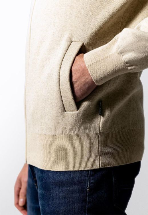 State of Art Cardigan Plain - Rib Collar (161-16031-1415) - WeekendMode