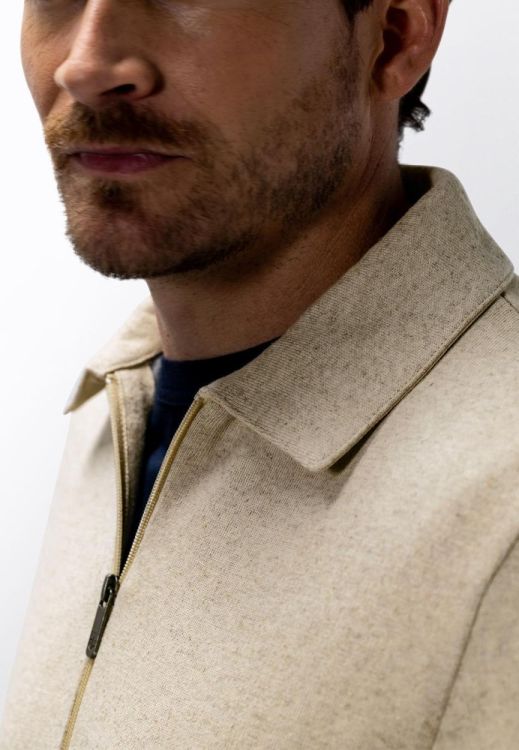 State of Art Cardigan Plain - Rib Collar (161-16031-1415) - WeekendMode