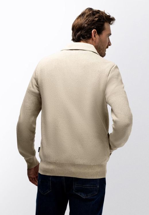 State of Art Cardigan Plain - Rib Collar (161-16031-1415) - WeekendMode