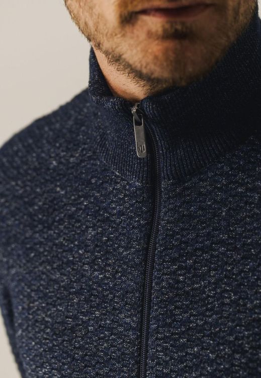 State of Art Cardigan Plain - Zipper Closure (161-25062-5957) - WeekendMode